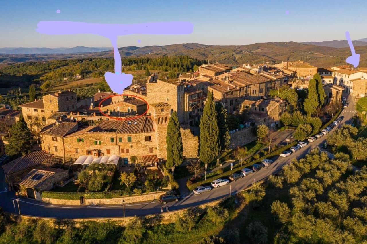 Dolce Cuore Luxe Apartment Chianti Florence Male Romantyczne Mieszkanie San Donato in Poggio Kültér fotó