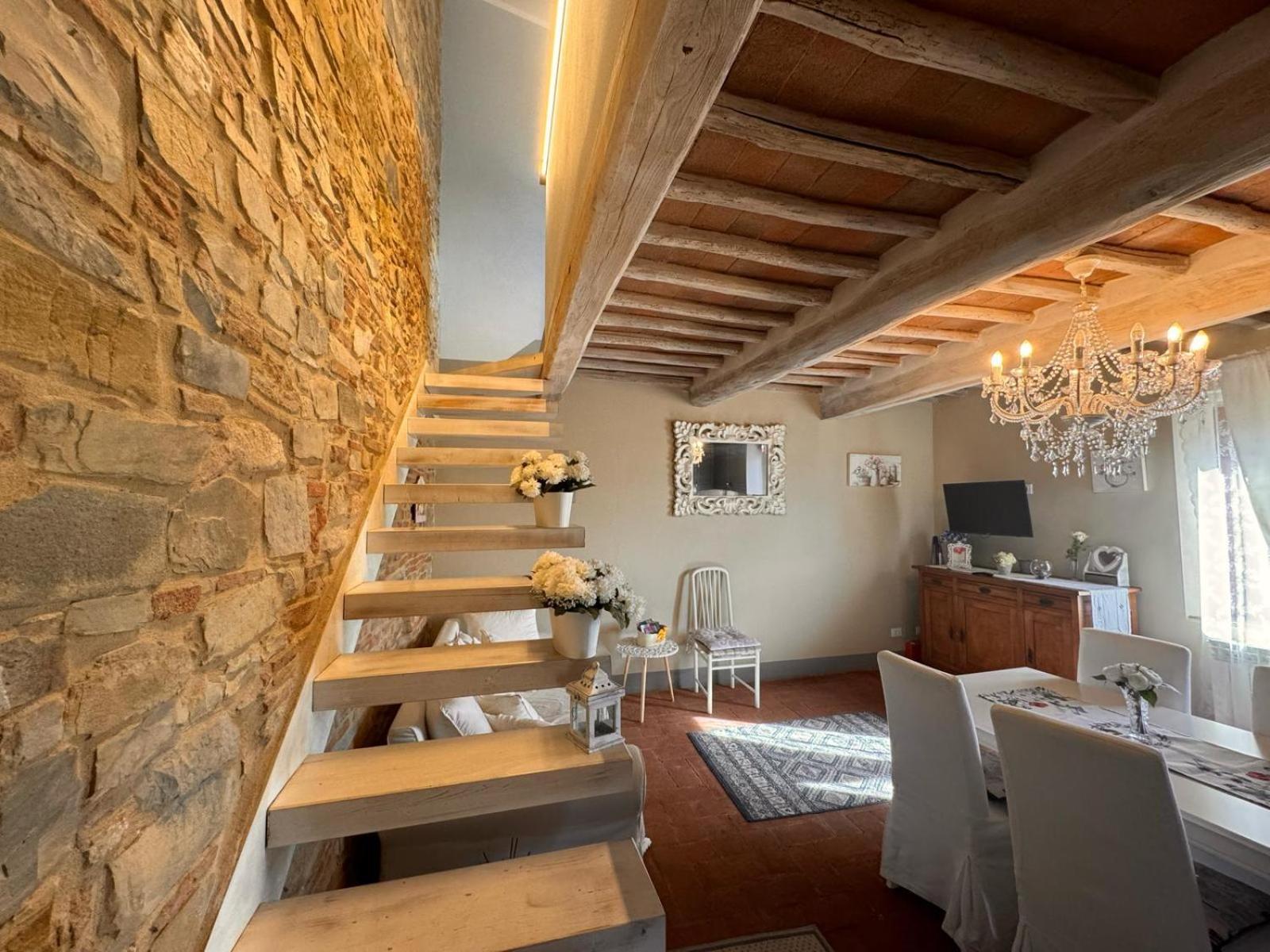 Dolce Cuore Luxe Apartment Chianti Florence Male Romantyczne Mieszkanie San Donato in Poggio Kültér fotó